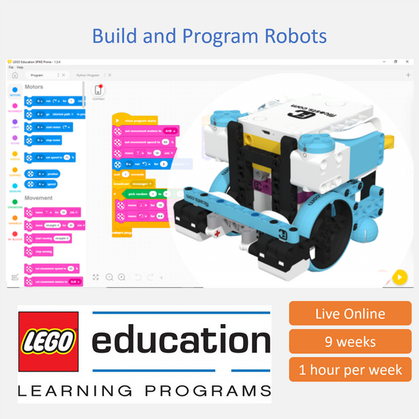 STEM and Robotics with Lego 104: Spike Prime