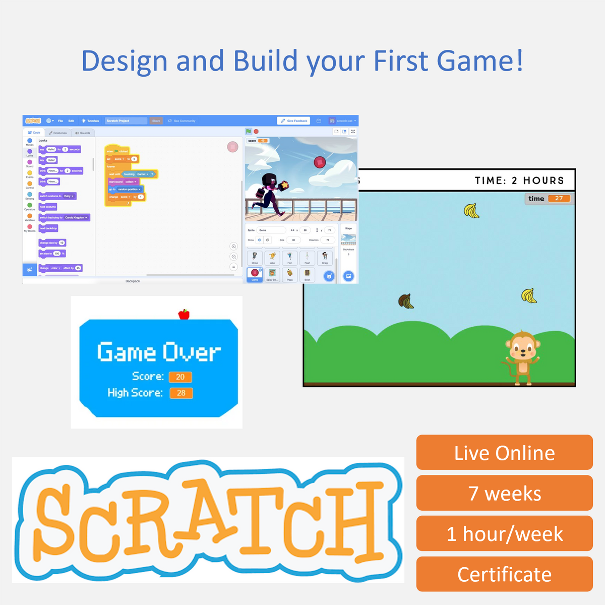 Game Design 101: Introduction to Game Design and Programming with Scra ...