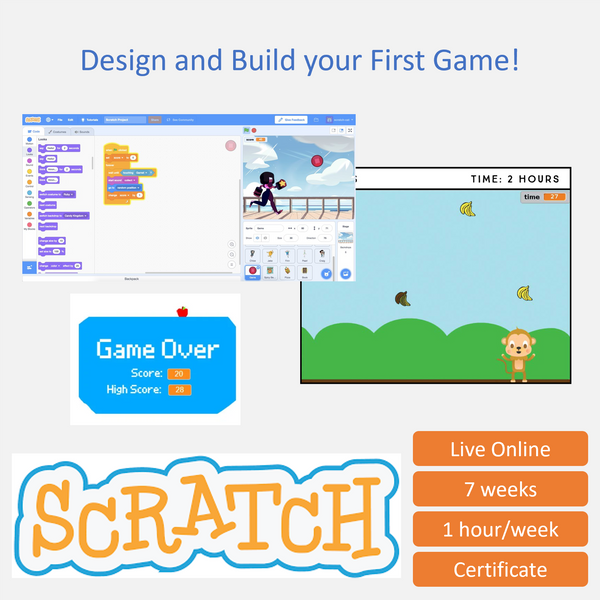 Game Design 101: Introduction to Game Design and Programming with Scratch